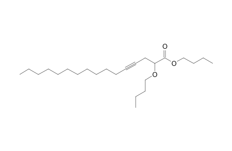 4-Hexadecynoic acid, 2-butoxy-, butyl ester