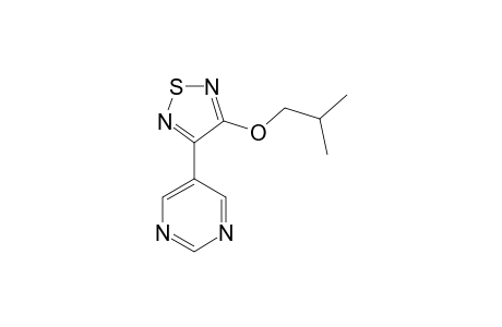 5-(4-IZOBUTYLOXY-[1,2,5]-THIADIAZOL-3-YL)-PYRIMIDINE
