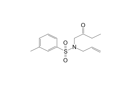 N-Allyl-3-methyl-N-(2-oxobutyl)-benzenesulfonamide