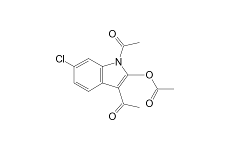 1,3-Diacetyl-6-chloro-1H-indol-2-yl acetate