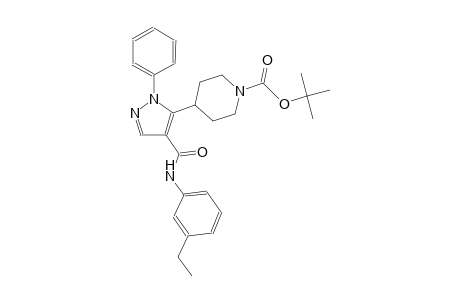 1-piperidinecarboxylic acid, 4-[4-[[(3-ethylphenyl)amino]carbonyl]-1-phenyl-1H-pyrazol-5-yl]-, 1,1-dimethylethyl ester