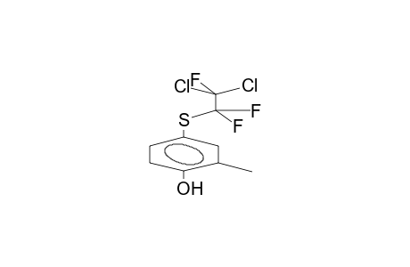 4-(2,2-DICHLORO-1,1,2-TRIFLUOROETHYLTHIO)-2-METHYLPHENOL