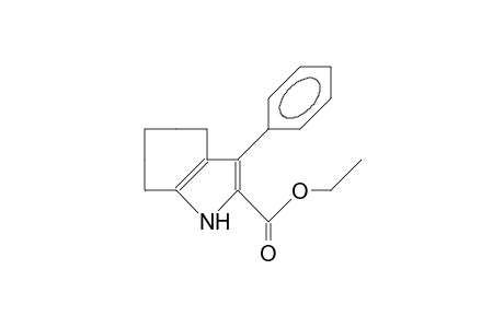 3-Phenyl-1,4,5,6,7,8-hexahydro-cyclohepta(B)pyrrole-2-carboxylic acid, ethyl ester