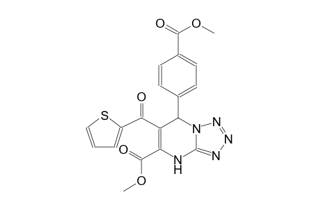 tetrazolo[1,5-a]pyrimidine-5-carboxylic acid, 4,7-dihydro-7-[4-(methoxycarbonyl)phenyl]-6-(2-thienylcarbonyl)-, methyl ester