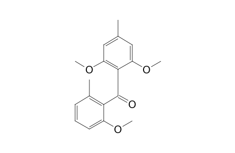 (2,6-Dimethoxy-4-methyl-phenyl)-(2-methoxy-6-methyl-phenyl)methanone