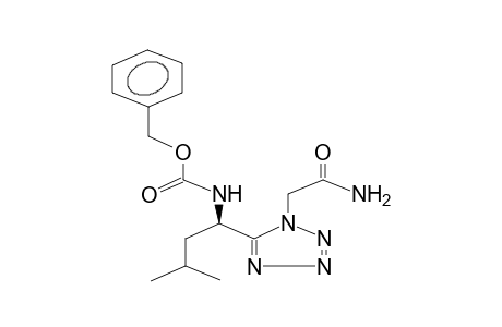 5-[1-(S)-(BENZYLOXYCARBONYLAMINO)-3-METHYLBUTYL]-1-TETRAZOLYLACETAMIDE