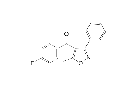 p-Fluorophenyl 5-methyl-3-phneyl-4-isoxazolyl ketone