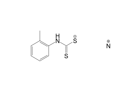 Ammonium N-(2'-methylphenyl)-dithiocarbamate