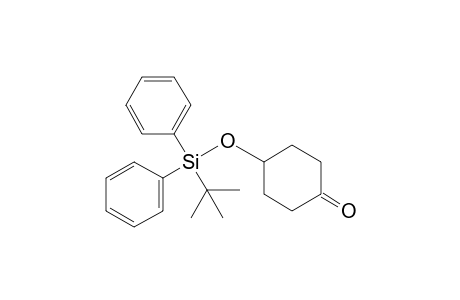 4-[Tert-butyl(diphenyl)silyl]oxy-1-cyclohexanone