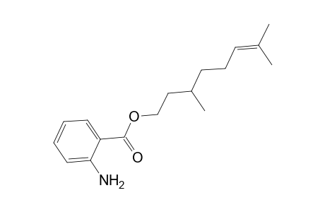 Citronellyl anthranilate