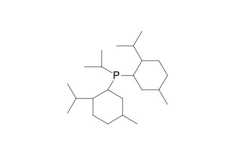 bis(5-methyl-2-propan-2-yl-cyclohexyl)-propan-2-yl-phosphane