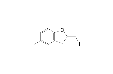 5-Methyl-2,3-dihydro-2-(iodomethyl)benzofuran