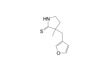 3-(FURAN-3-YL-METHYL)-3-METHYL-PYRROLIDIN-2-THIONE