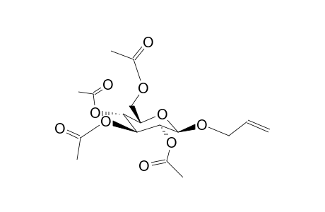 Allyl 2,3,4,6-tetra-O-acetyl-b-D-glucopyranoside