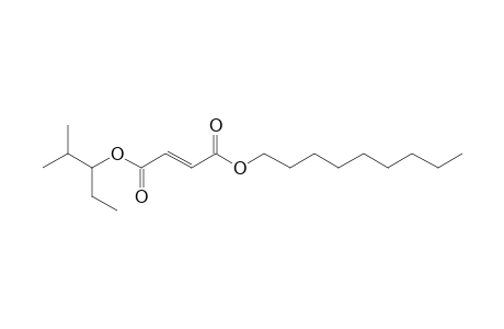 Fumaric acid, 2-methylpent-3-yl nonyl ester