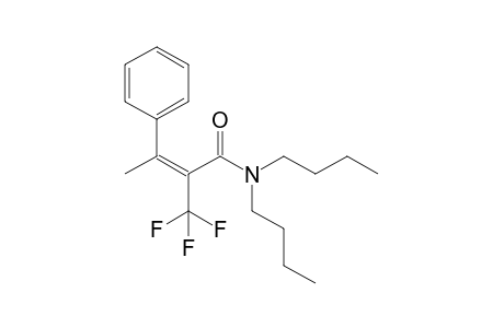 N,N-Dibutyl-(E)-3-phenyl-2-(trifluoromethyl)-2-butenamide