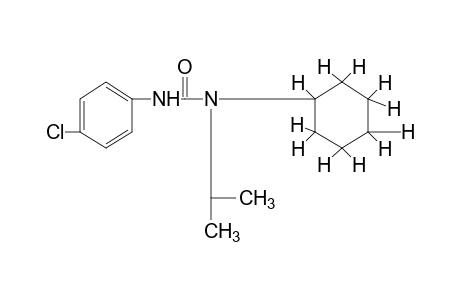 3-(p-chlorophenyl)-1-cyclohexyl-1-isopropylurea