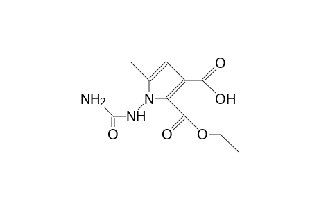 1-Ureido-5-methyl-2-carbethoxy-pyrrole-3-carboxylic acid