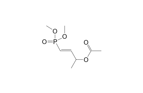 acetic acid [(E)-3-dimethoxyphosphoryl-1-methyl-prop-2-enyl] ester