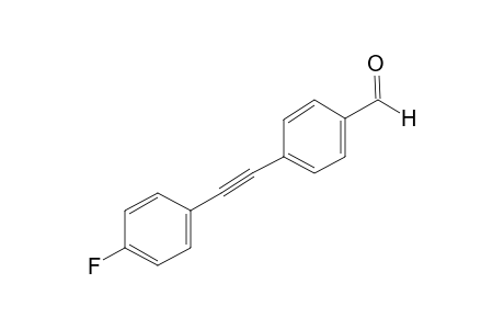 4-[2-(4-Fluorophenyl)ethynyl]benzaldehyde