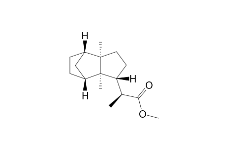 Methyl propionate, 2-[octahydro-3a',7a'-dimethyl-4',7'-methano-1'H-inden-1'-yl-(1'alpha,3a'alpha,4'beta,7'beta,7a'alpha)]-(2S)