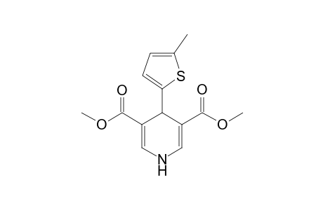 Pyridine-3,5-dicarboxylic acid, 1,4-dihydro-4-(5-methyl-2-thienyl)-, dimethyl ester