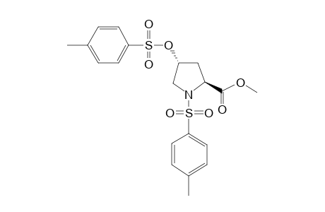 N,o-Ditosyl-4-hydroxy-L-proline, methyl ester