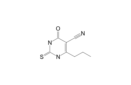 4-Keto-6-propyl-2-thioxo-1H-pyrimidine-5-carbonitrile