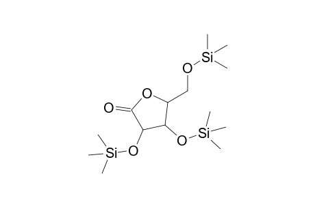 Arabinoic acid, .gamma.-lactone, tri-TMS