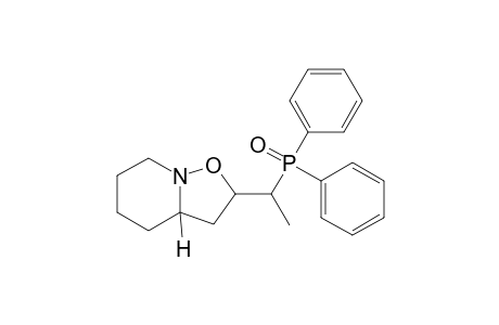 2-[1-(Diphenyl-phosphinoyl)-ethyl]-hexahydro-isoxazolo[2,3-a]pyridine