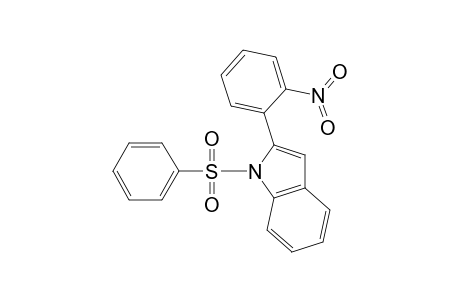 1H-Indole, 2-(2-nitrophenyl)-1-(phenylsulfonyl)-