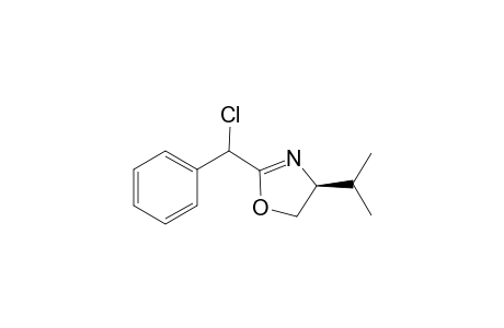 2-(1-Chloro-1-phenylmethyl)-(4S)-isopropyl-2-oxazoline