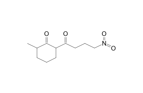 2-Methyl-6-(4-nitrobutanoyl)cyclohexanone