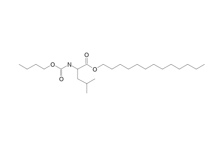 L-Leucine, N-butoxycarbonyl-, tridecyl ester