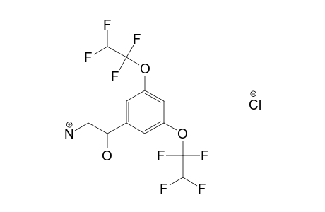 alpha-(aminomethyl)-3,5-bis(1,1,2,2-tetrafluoroethoxy)benzyl alcohol, hydrochloride