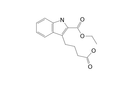 4-(2-carbethoxy-1H-indol-3-yl)butyric acid