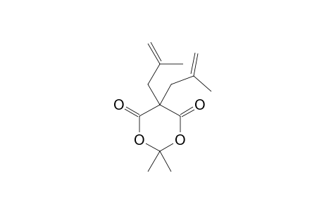 2,2-Dimethyl-5,5-bis(2-methyl-2-propenyl)-1,3-dioxane-4,6-dione