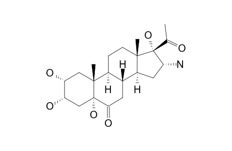 16-ALPHA-AMINO-2-ALPHA,3-ALPHA,5,17-ALPHA-TETRAHYDROXY-5-ALPHA-PREGNA-6,20-DIONE