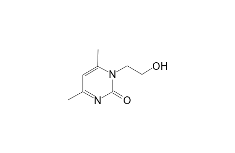 2(1H)-pyrimidinone, 1-(2-hydroxyethyl)-4,6-dimethyl-