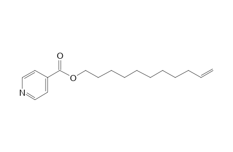 Isonicotinic acid, undec-10-enyl ester