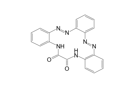17,20-Dihydrotribenzo[c,g,m][1,2,5,6,9,12]hexaazacyclotetradecine-18,19-dione