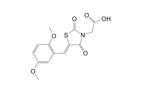 [(5Z)-5-(2,5-dimethoxybenzylidene)-2,4-dioxo-1,3-thiazolidin-3-yl]acetic acid