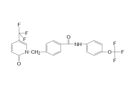 alpha-[2-oxo-5-(Trifluoromethyl)-1(2H)-pyridyl]-alpha',alpha',alpha'-trifluoro-p-tolu-p-anisidide