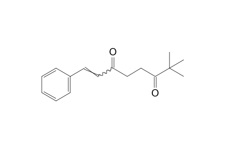 7,7-dimethyl-1-phenyl-1-octene-,6-dione