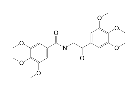 3,4,5-trimethoxy-N-[2-oxidanyl-2-(3,4,5-trimethoxyphenyl)ethyl]benzamide