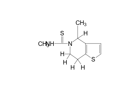 N,4-dimethyl-4,5,6,7-tetrahydrothiothieno[3,2-c]pyridine-5-carboxamide