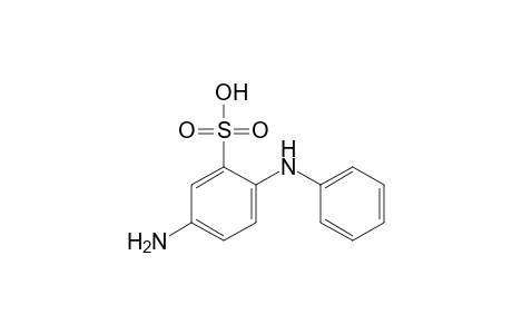 5-amino-2-anilinobenzensulfonic acid
