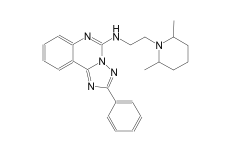 [1,2,4]triazolo[1,5-c]quinazolin-5-amine, N-[2-(2,6-dimethyl-1-piperidinyl)ethyl]-2-phenyl-