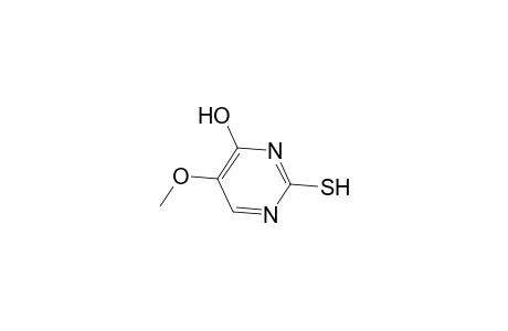 5-Methoxy-2-sulfanyl-4-pyrimidinol