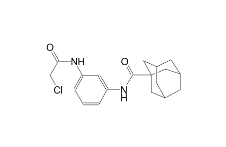 N-{3-[(2-chloroacetyl)amino]phenyl}-1-adamantanecarboxamide
